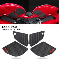 ถังจับสำหรับ Ducati Panigale V4 Panigale V4S /SP2 2022แผ่นถังน้ำมันถังสติกเกอร์ป้องกันการยึดเกาะที่ยึดเข่าเข่า