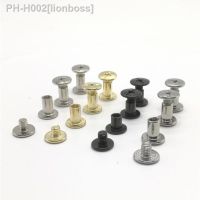 10pcs 20pcs/lot m5 x 4-30mm stainless steel/ brass plated/ nickel plated/ black Sex bolt chicago screw book binding post screws