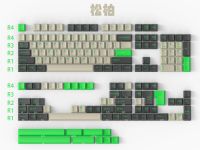 172 Keys/set GMK Coniferous Keycaps ABS Double Shot Key Caps Cherry Profile Keycap With 7U Split Spacebar ISO Enter