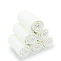 Nappy Inserts 4 Layers Bamboocotton Microfiber Diaper Inserts 35*13.5Cm 10 Pcs Use Together With Diaper