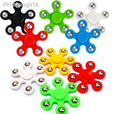 New Plus Fidget Spinner Toy Autism Mood Squeeze Decompression Anti Stress Funny Gadget Flip Spinning Fidget Toys Kids Gifts