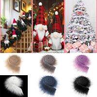 1.5M Long Faux Fur Fabric Tapes Patchwork Sewing Christmas Doll Crafts Material Cosplay Winter Costume Fluffy Soft Long Plush