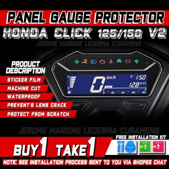 PANEL GAUGE PROTECTOR HONDA CLICK V2 | Lazada PH