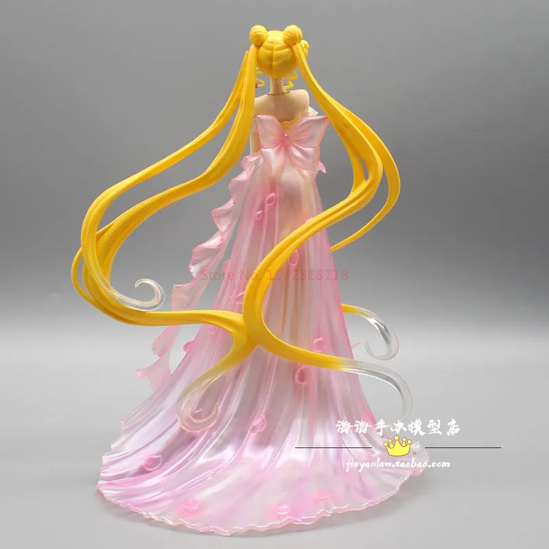 37cm Sailor Moon Knight Sailor Moon & Sailor Universo Ordem Cena Modelo Gk  Figura PVC Action Figure Brinquedos Crianças Presente de Natal