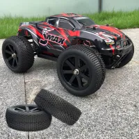 2ชิ้น4ชิ้นยางยางอะไหล่ยาง RC รถยาง RC อุปกรณ์เสริมรถบรรทุกยางสำหรับ Remo งานอดิเรก Smax 1621 1625 1631 1635 1651