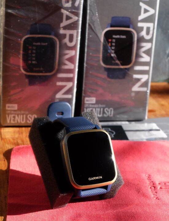 Garmin venu sq music (Demo) สีกรม Lazada.co.th