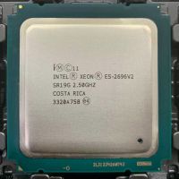 Intel Xeon E5 2696v2 E5 V2 2696 E5-2696v2 2.5GHz 12-Core 24-เกลียวเครื่องประมวลผลซีพียู30ม. 115W LGA 2011เหมาะสำหรับเมนบอร์ด X79 Gubeng