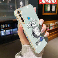 JIUMOO เคสสำหรับ Xiaomi Redmi Note 8 Note 8T ลายตัวถังท้องฟ้าใหม่พื้นผิวขอบสี่เหลี่ยมเคสนิ่มซิลิกาเจลกันกระแทกเคสมือถือรวมทุกอย่างฝาครอบป้องกันเลนส์กล้องถ่ายรูป