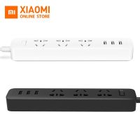 Xiaomi ปลั๊กไฟ Mijia เต้าที่ชาร์จไฟรวดเร็ว Usb มาตรฐาน2a เต้ารับสะดืออ่างปลั๊ักแปลงไฟสำหรับใช้ในยุโรปเต้าเสียบไฟใช้ในบ้าน