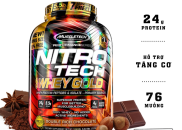 WHEY PROTEIN NITROTECH GOLD WHEY 5LBS, SỮA ĐẠM TĂNG CƠ PHÁT TRIỂN CƠ BẮP