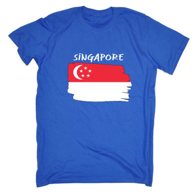Singapore Country Flag Nationality Supporter Sports Mens Tee Tshirt Tshirts