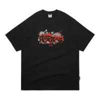 เสื้อยืดโอเวอร์ไซส์เสื้อยืด Mdfk SCARLET GRAFFITIS-4XL  K5PU