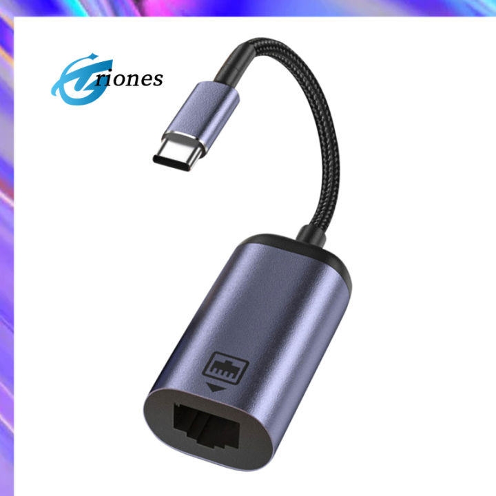 type-c-ไปยังเครือข่าย-rj45สายเคเบิลพอร์ตอะแดปเตอร์100mbps-usb-c-ตัวผู้กับการ์ดเน็ตเวิร์กไดรฟ์-เครือข่ายที่เข้ากันได้กับโทรศัพท์มือถือแล็ปท็อป