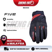 Five Glove RS3 Evo ถุงมือมอเตอร์ไซค์ ถุงมือกันลื่น ถุงมือขี่มอเตอร์ไซค์ Sarung Tangan Motor ถุงมือห้าลูกโลก ป้องกันมือ RS 3 1