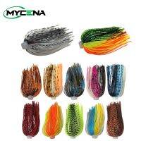 3/10 pcs/lot 88 Strands 64mm Silicone Skirts Elastic hole Umbrella skirts Fishing Accessories Buzzbaits Spinner Buzz Bait Accessories