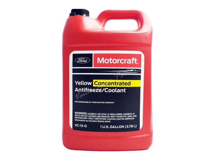 1 Gallon / 3.78Litre Genuine Ford Motorcraft Yellow Concentrated