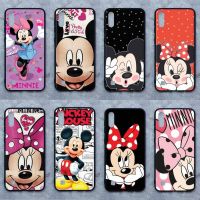 เคส Samsung  A10  ลายมิกกี้-มินนี่  ขอบนิ่มหลังแข็ง เคสมือถือ เคสโทรศัพท์ Case