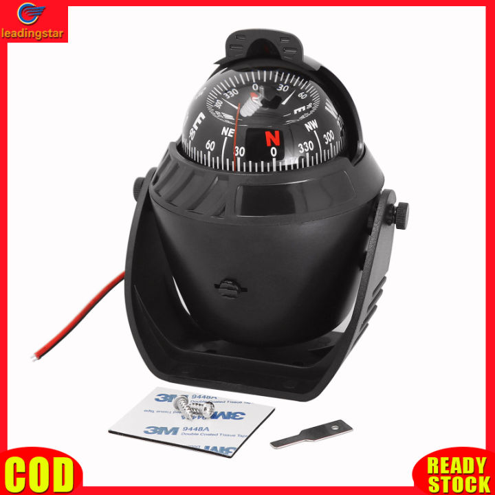 leadingstar-rc-authentic-sea-pivoting-marine-compass-electronic-navigation-compass-with-magnetic-declination-adjustment-for-car-ship