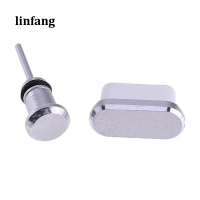 Linfang USB C Type-C ปลั๊ก 3.5 มม.หูฟังปลั๊กป้องกันฝุ่นสำหรับโทรศัพท์พีซี