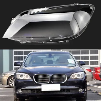 Car Headlight Cover Transparent Light Cover Headlight Shell Lens Suitable for-BMW 7 Series F01 F02 2009-2015