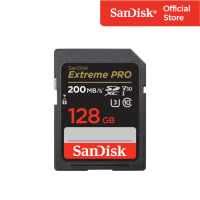 SanDisk Extreme Pro SDXC, SDXXD 128GB, V30, U3, C10, UHS-I, 200MB/s R, 90MB/s W, 4x6, Lifetime Limited ( SDSDXXD-128G-GN4IN ) ( เมมโมรี่การ์ด เอสดีการ์ด )