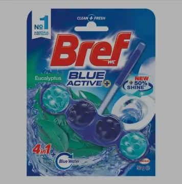 Bref Wc Power active ocean scented toilet seat 4 ball 4 multifunction  formula 50 g