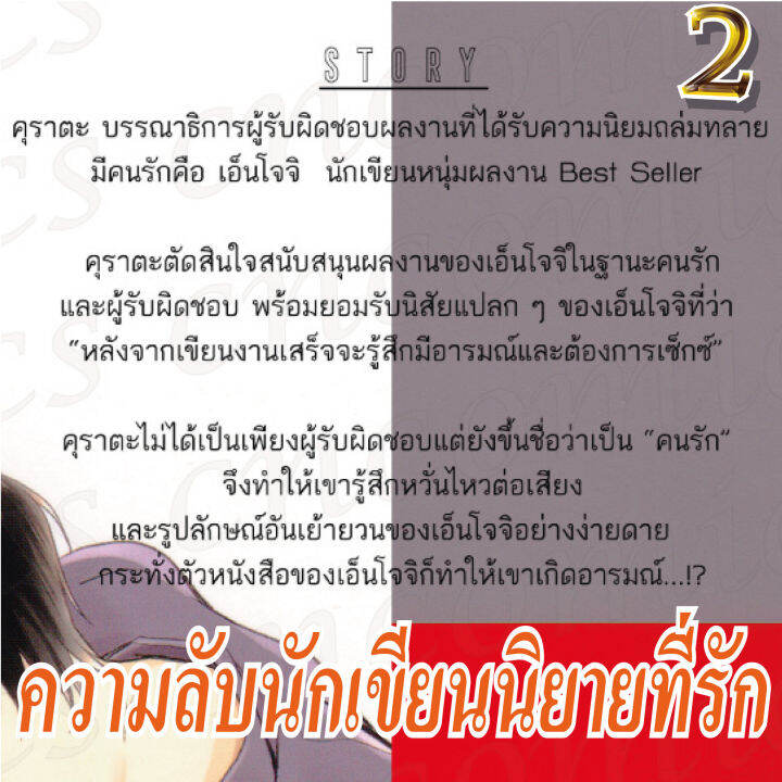 การ์ตูนวาย-a3-ชุดนักเขียนนิยาย-เล่ม1-2