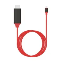 【Popular choice】 3in สายอะแดปเตอร์ที่รองรับ1 USB Type C HDMI สำหรับ X 6 7 8 S8 S9โทรศัพท์ IOS ไปยังทีวี HDTV