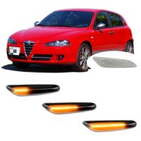 Fit สำหรับ Alfa Romeo 147 937 2005 2006 2007 2008 2009 2010แบบไดนามิกไฟ LED ด้านข้าง Marker ไฟสัญญาณ Repeater