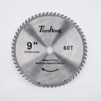 ใบเลื่อยวงเดือน TCT SAW BLADE 225MM 60T 9"