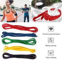 【hot】◊☽ 1pcs Resistance Bands Rubber band for Pilates Training Expander Elastic Gym Sport