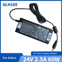 GK420แท้24V 2.5A 60W GX420D GK420D GX420T อะแดปเตอร์เครื่องพิมพ์ AC มั่นคงและทนทานสำหรับ P1029999-006 P1028888-001 P1028888-006 FSP060-RPAC ม้าลาย