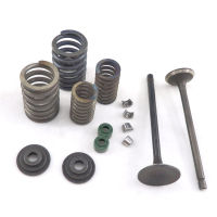 Motorcycle Valve Set With Springs Seal for Chinese Scooter 125cc engines CG125 copy 156FM1 Moped ATV Part