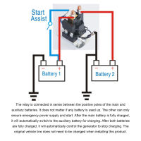 คอนแทคเตอร์สตาร์ทมอเตอร์ DC 24V 500A อเนกประสงค์สำหรับยานพาหนะออฟโรดรีเลย์กระแสสูง