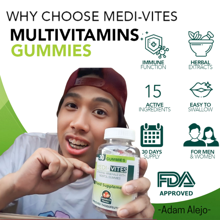 1 Medivites Vitamins Minerals and Inositol AntiStress and Depression