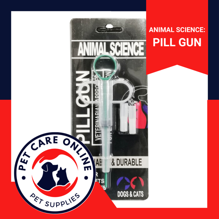[Animal Science] PET PILL GUN, GREEN, for Dogs and Cats (for Tablets