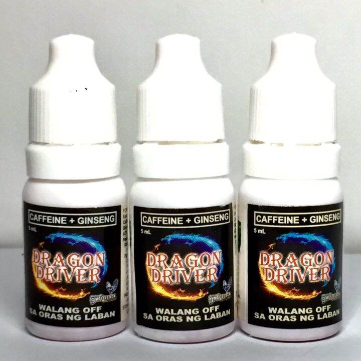 [SOUTH VET] 3pcs Battlecock Dragon Driver Drops 5ml bottle for Gamefowl