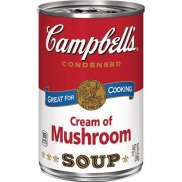 SOUP CAMPBELL S CREAM OF MUSHROOM 298g - SÚP KEM NẤM