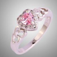 Delysia King Pink Zircon Ring