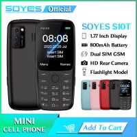 SOYES คีย์บอร์ดขนาดเล็กโทรศัพท์2G GSM,ลำโพงเซลลูลาร์โทรศัพท์มือถือพร้อมไฟฉาย800Mah สำหรับโทรศัพท์มือถือ