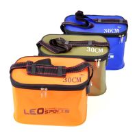 Multifunctional 30/40/45/50cm Outdoor Folding EVA Bucket Fishing Bag Case Portable Camping Hiking Bucket with Handle L30