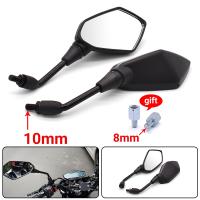 Universial 10mm Motorcycle Mirrors Racing Sport Bike Rear View Mirror For Yamaha XMAX 125 250 400 300 VMAX 1700 1200 NMAX 125