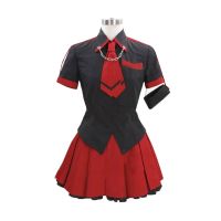 ♈▨∈ Anime Blood-C Kisaragi Saya Girl Cloth Uniform Cosplay Costume Custom-Made