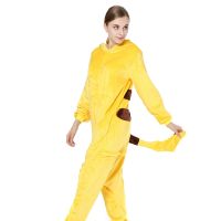 Adult Flannel Cosplay Costume Dinosaur Donkey Tiger Totoro Onesie Jumpsuit For Unisex Create Dance Fancy Pajama Halloween Party