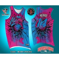 MIAMI CRACKS JERSEY INSPIRED FULL SUBLIMATION PRINT