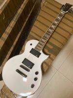 ESP Custom Shop Eclipse กีตาร์ไฟฟ้าสีขาว Active Pickup แบตเตอรี่9V ในสต็อก