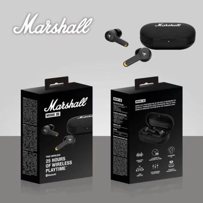 หูฟัง หูฟังบลูทูธ ระบบสัมผัส การเชื่อมต่อเสถียร Marshall Mode III True Wireless หูฟังไร้สาย หน้าตาสุดคลาสสิค ขนาดเล็ก ใส่สบายหู
