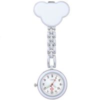 Cute Mickey Nurse Watch Hanging Watch Chest Watch Simple Nursing Nurse Special Medical Stopwatch Luminous Pocket Watch 【SEP】