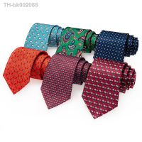 ┋◇◆ 2021 new mens fashion print tie Hand-made 8cm silk necktie Paisley floral geometric Neck Tie for business party wedding gift