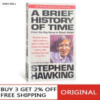A Brief History of Time Stephen Hawking The Record-breaking Bestseller English Book Science Book Reading Hot Selling